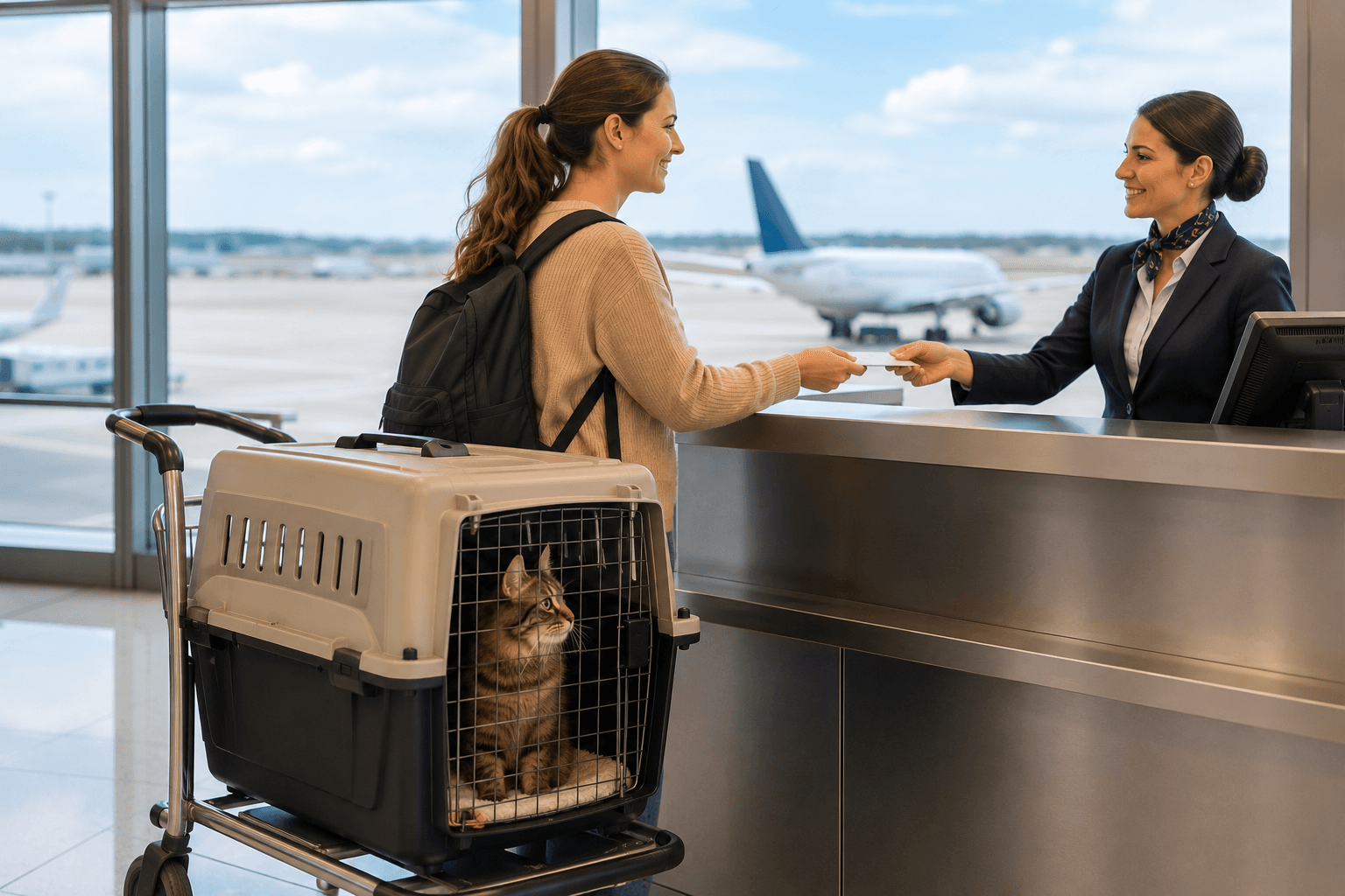 Flight Booking & Crate Setup
